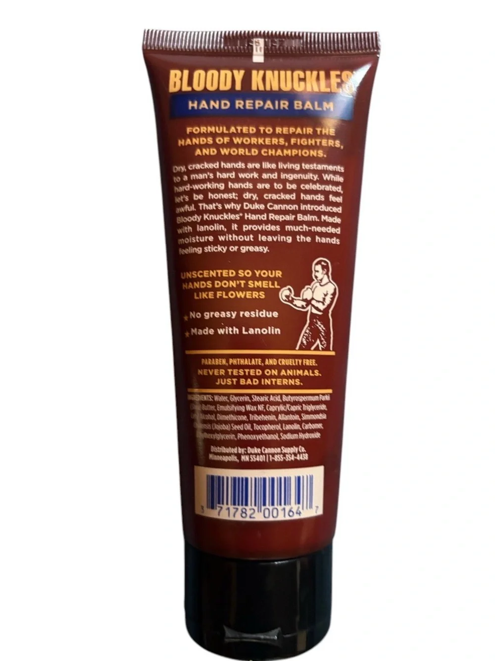 Duke Cannon BLOODY KNUCKLES BUNDLE Hand Repair Balm Fragrance Free Cannon Balm 3